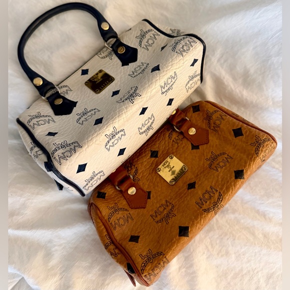 👑✅PRICE FIRM✅ AUTHENTIC MCM Visetos Mini Hand Bags Duo Set - Picture 9 of 17